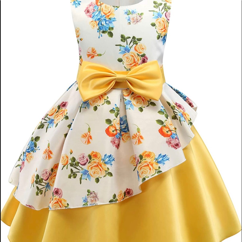 Toddler floral dress